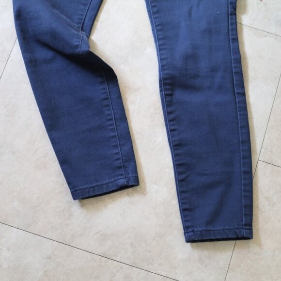 AEROPOSTALE Seriously Stretchy Skinny Ankle High-Rise Jegging - Navy, Sz 2 Short - Picture 7 of 15